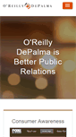 Mobile Screenshot of oreilly-depalma.com